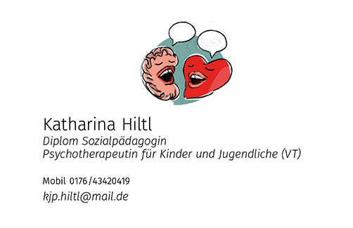 Visitenkarte Katharina Hiltl